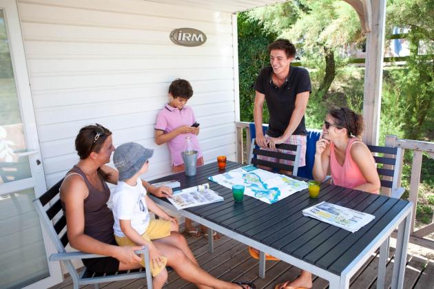 Dtente au camping les Baleines