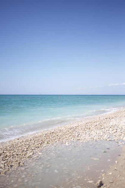 Plage du canot de sauvetage